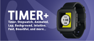Must have apps for Pebble Time - Timer+