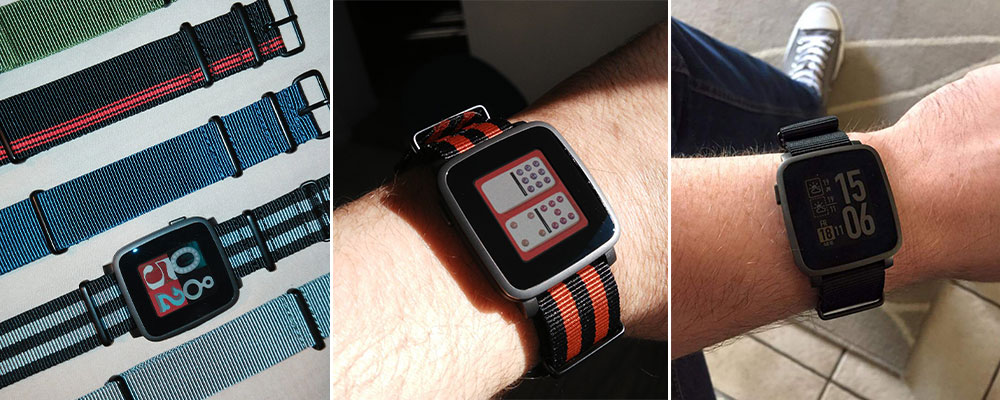 Best Straps for Pebble Time - NATO