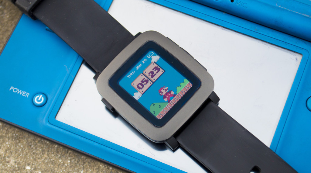 Best Pop Culture Watchfaces for Pebble Time - Mario Time
