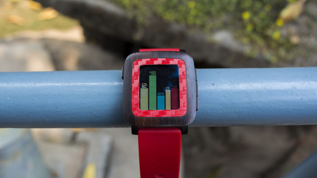 Best Watchfaces for Pebble Time - Bars