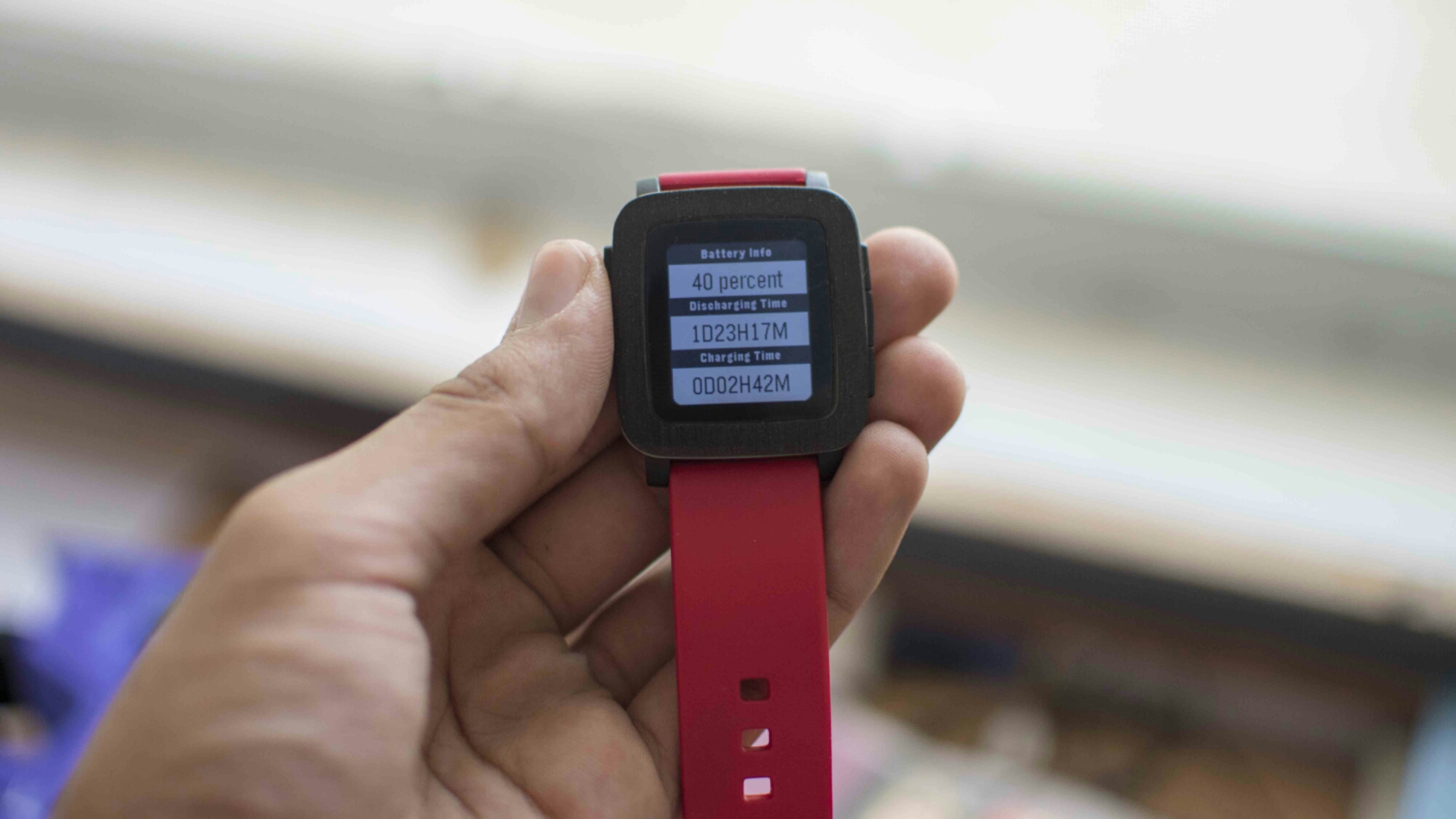 Battery Life - Pebble Time Battery Life