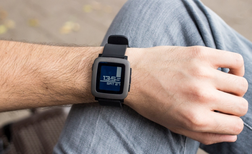 Best Minimal Watchfaces for Pebble Time - Beam Up Animation