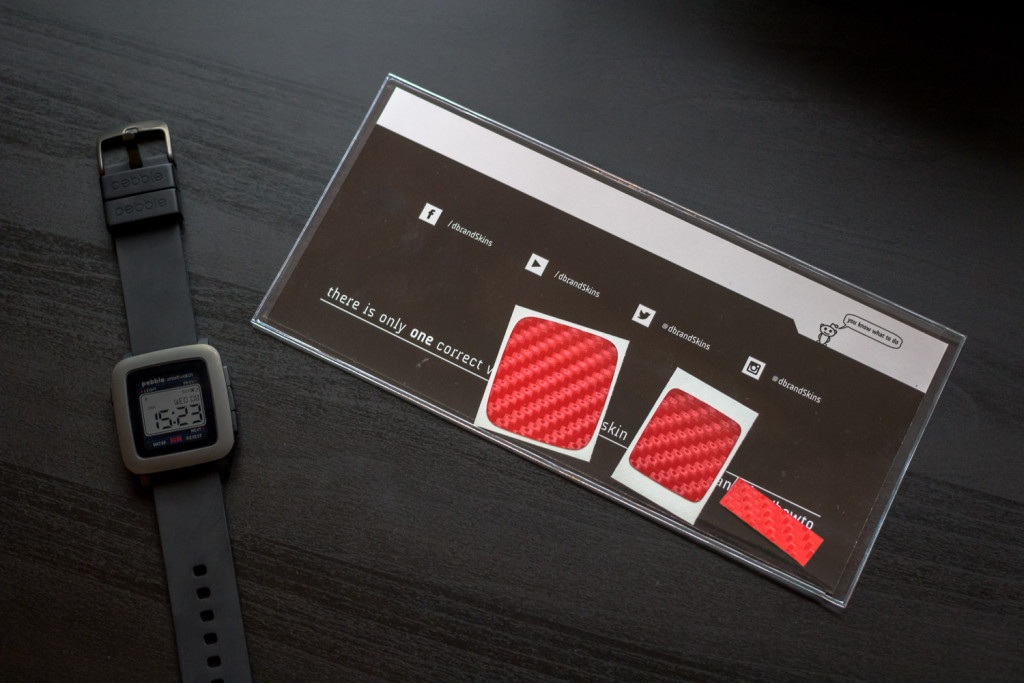 Review: dbrand Skins for Pebble Time