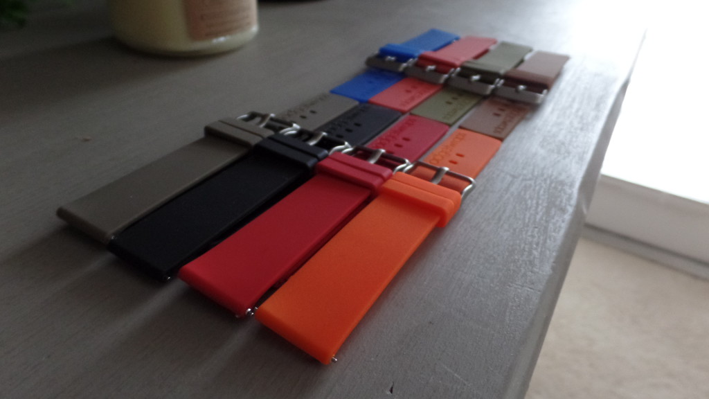 Review GadgetWraps straps for Pebble