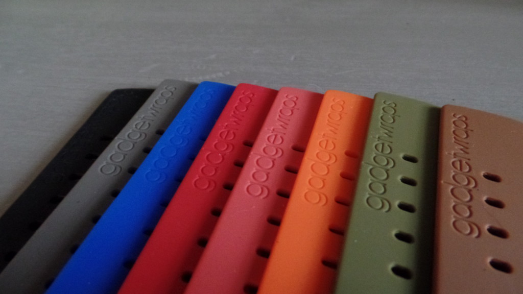 Review GadgetWraps straps for Pebble